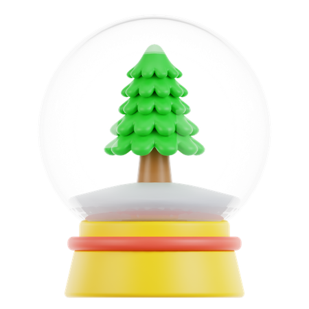 Schneekugel  3D Icon