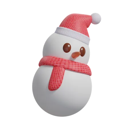 Schneemann  3D Icon