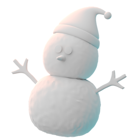 Schneemann  3D Icon