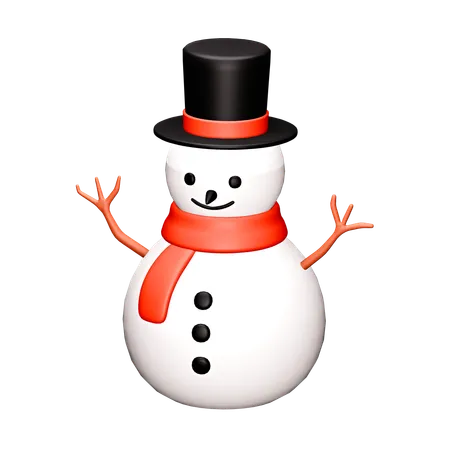 Schneemann  3D Icon