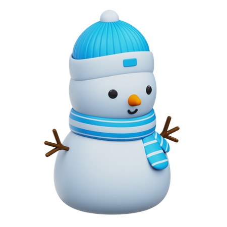 Schneemann  3D Icon