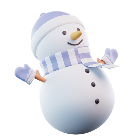 Schneemann  3D Icon