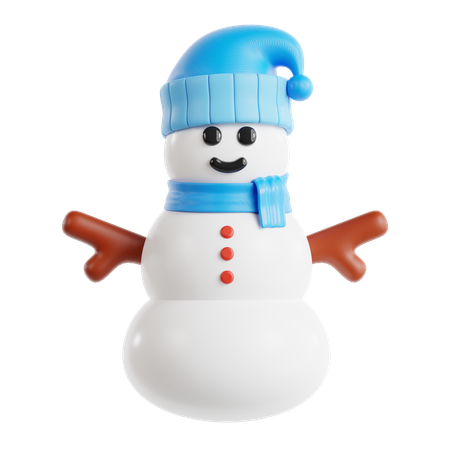 Schneemann  3D Icon