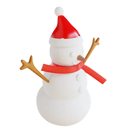 Schneemann  3D Icon