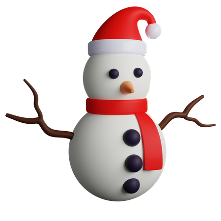 Schneemann  3D Icon