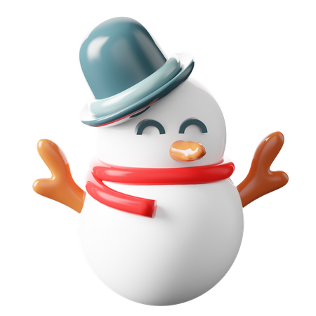 Schneemann  3D Icon