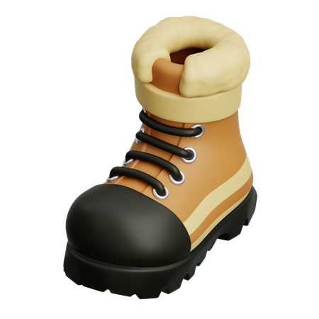 Schneestiefel  3D Icon