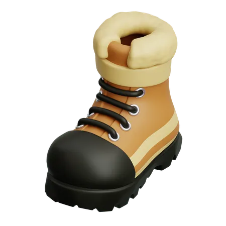 Schneestiefel  3D Icon