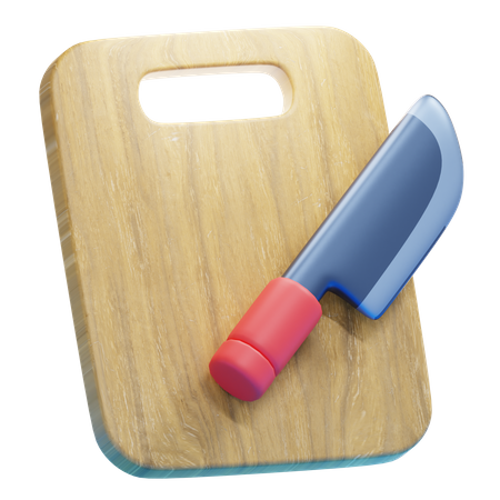 Schneidbrett  3D Icon