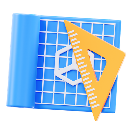 Schneidematte  3D Icon