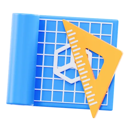 Schneidematte  3D Icon