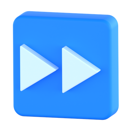 Schneller Vorlauf  3D Icon