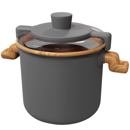 Dampfkochtopf  3D Icon