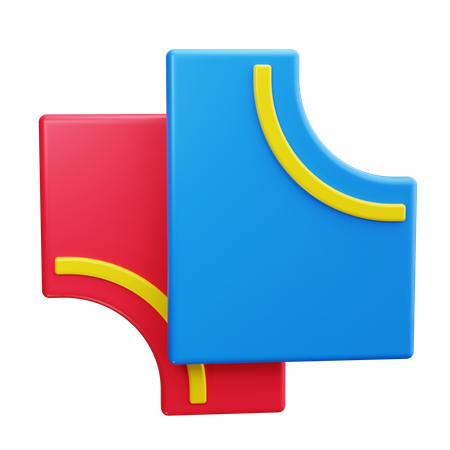 Schnittmuster  3D Icon