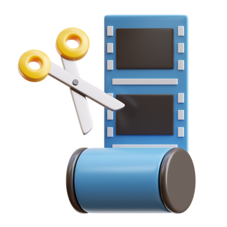 Schnittszene  3D Icon