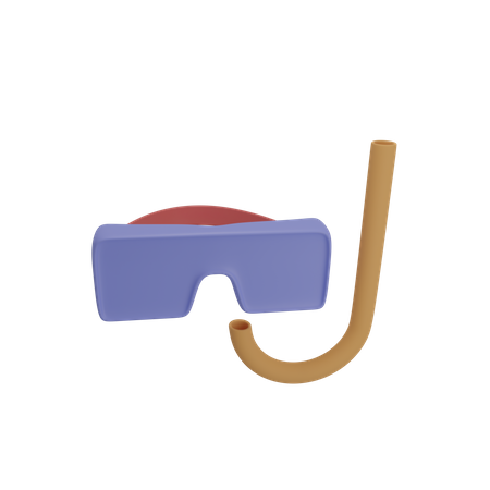 Schnorcheln  3D Icon