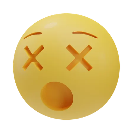 Schockiert  3D Emoji