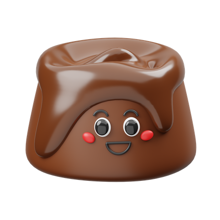 Schoko-Punschkuchen  3D Icon