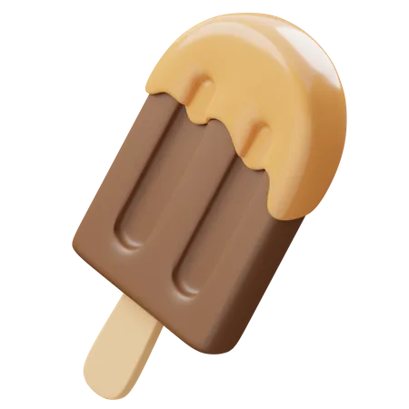 Schokoladen-Lolli  3D Icon