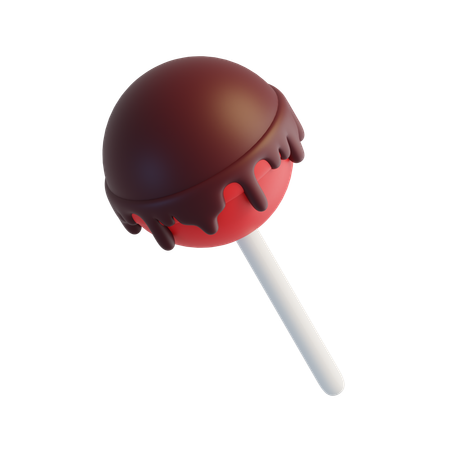 Schokoladen-Lutscher  3D Icon