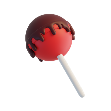 Schokoladen-Lutscher  3D Icon