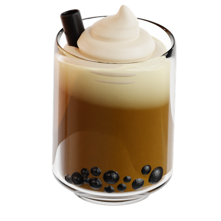 Schokoladen-Smoothie  3D Icon