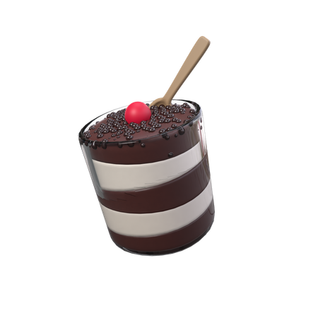 Schokoladentiramisu  3D Icon