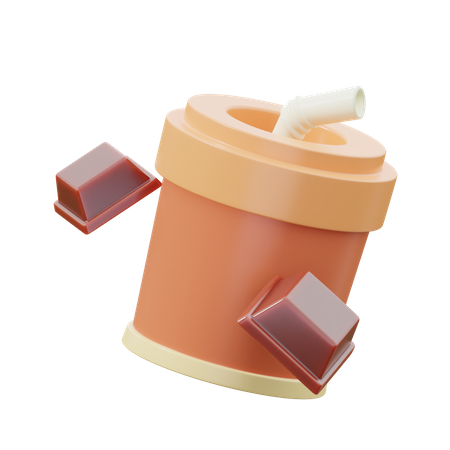 Schokolade trinken tasse  3D Icon