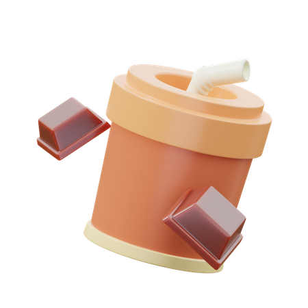 Schokolade trinken tasse  3D Icon