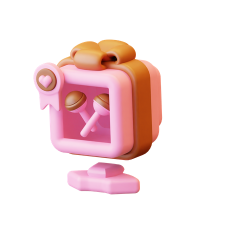 Schokoladencomputer  3D Icon