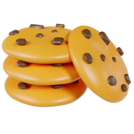 Schokoladenkekse  3D Icon