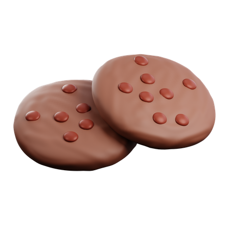 Schokoladenkekse  3D Icon
