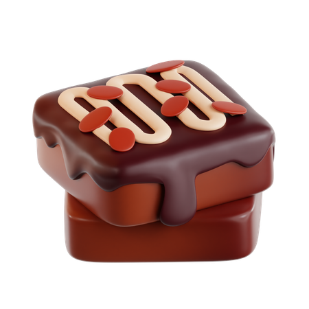 Schokoladenkuchen  3D Icon