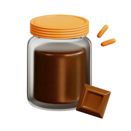 Schokoladenmarmelade  3D Icon