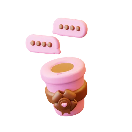 Schokoladentasse  3D Icon