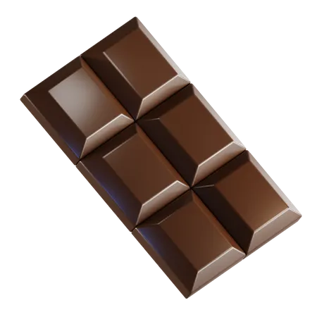 Schokoladenriegel  3D Illustration