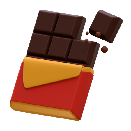 Schokoladenriegel  3D Icon