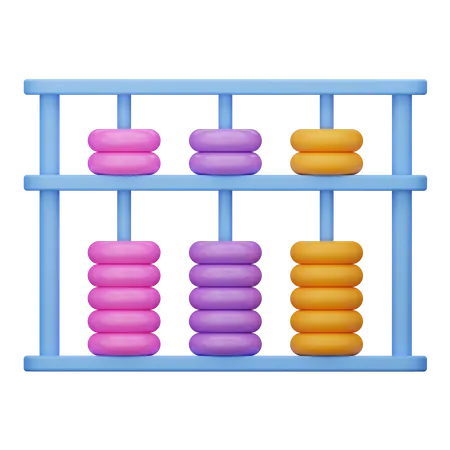 School Abacus  3D Icon