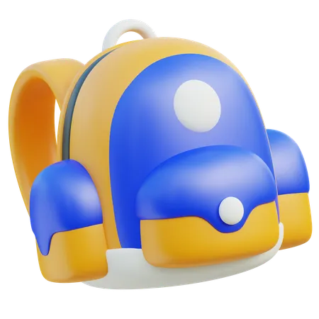 School Bag  3D Icon