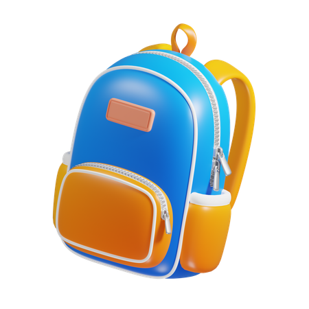 School Bag  3D Icon