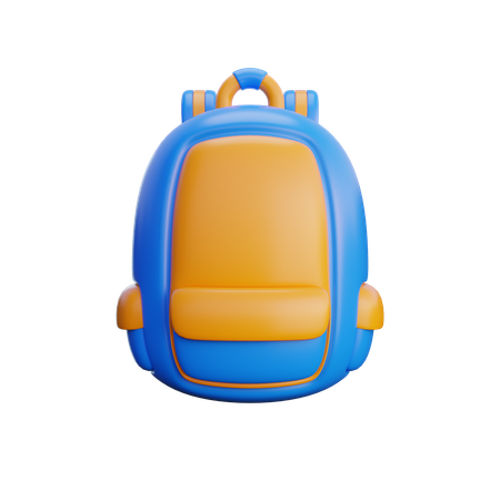 School Bag  3D Icon