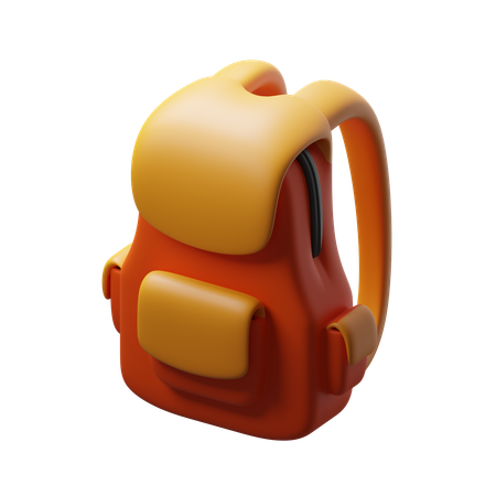 School bag  3D Icon