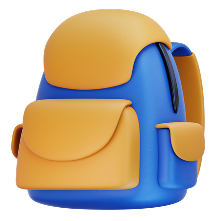 School Bag  3D Icon