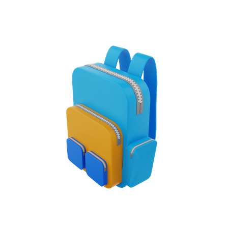 School Bag  3D Icon