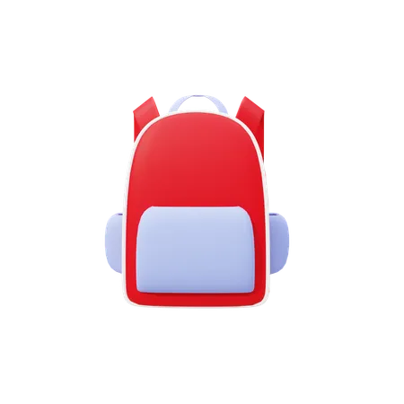 School Bag  3D Icon