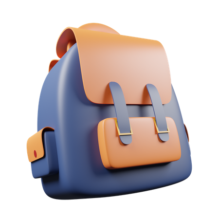 School Bag  3D Icon