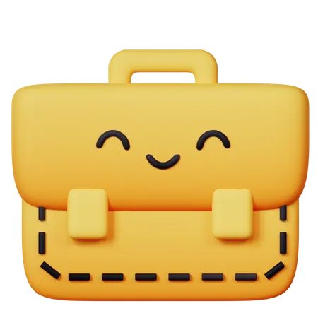 School Bag  3D Icon