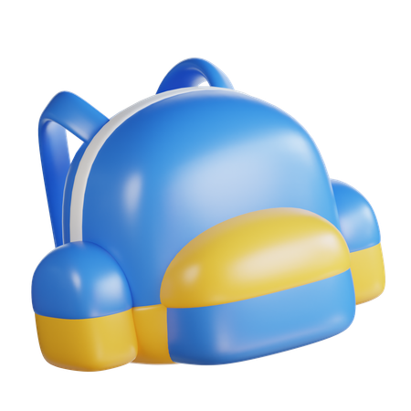 School Bag  3D Icon