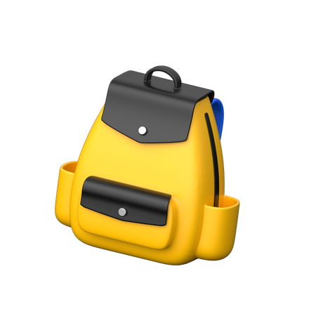 School Bag  3D Icon