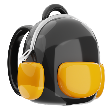 School Bag  3D Icon